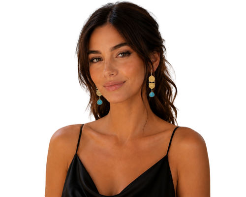 San Benito Turquoise Medallions