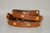  Rivet Luxe Wrap Bracelet  -  Whiskey Brown 
