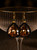 COGNAC TRILLIANT DROPS • BLACK  DEERSKIN