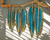  Exotic Skin Feathers - Turquoise Lizard 