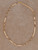 The Paloma Necklace is crafted from luminous 14k gold-filled flat oval links each link reflecting light like tiny mirrors for a fluid, glowing effect.