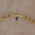 San Benito Chain in 22k gold overlay with substantial textured links by Angela West Designs