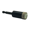 TUFF Diamond Core Bit 6mm x 1/4" Shank - Wax Filled