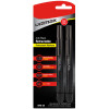 Sterling Retractable Permanent Marker Black - 2 piece