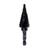 Alpha ThunderMax Step Drill Spiral Flute 4-20mm Metric 1/4" Impact Shank