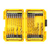 Alpha Gold Series Combination Drill Tap Set with Hex Shank Drills - 25 Piece