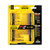 Alpha Gold Series Combination Drill Tap Set with Hex Shank Drills - 25 Piece