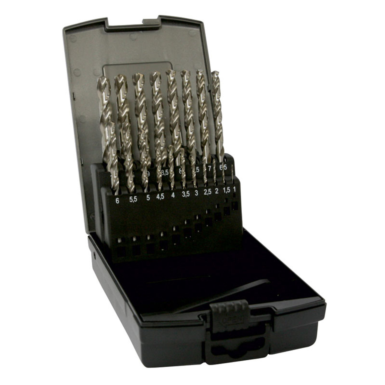 TUFF Premium HSS Drill Set 1.0 - 10.0mm 19 piece - Trucut New Zealand