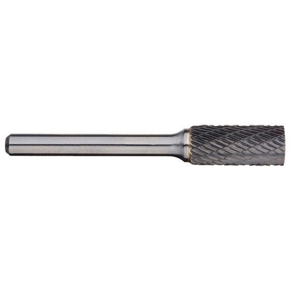 Alpha 1/2" Cylindrical Carbide Burr - 1/4" Shank Long Series