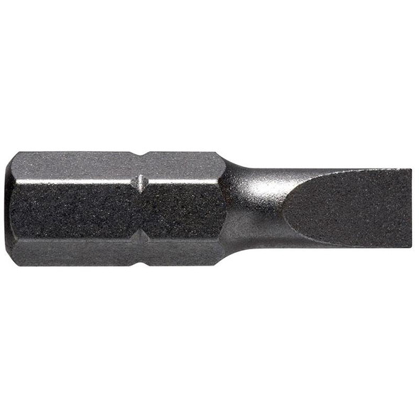 Alpha Slotted Insert Bit 6 x 25mm - Carded