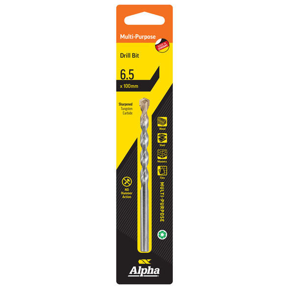 Alpha Straight Shank Masonry Drill 5.0 x 85mm