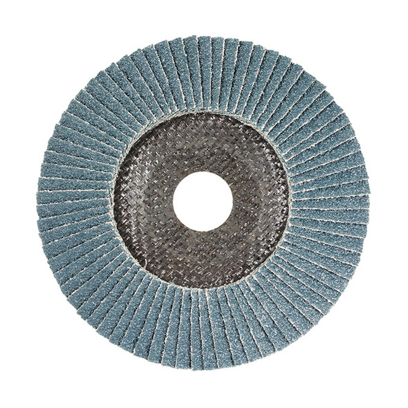 Alpha Flap Disc - Silver Series 178mm x ZK60 Grit Inox Stainless