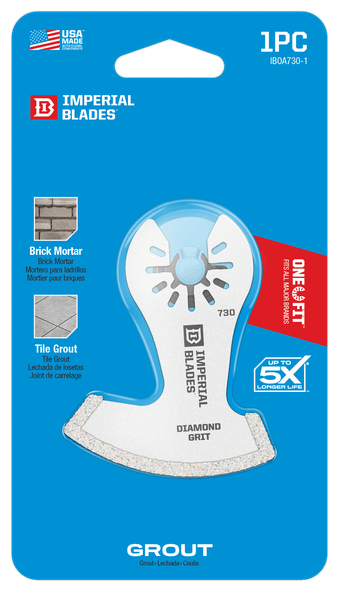 Imperial Oscillating Blade 76mm Diamond Grit 1 Pc