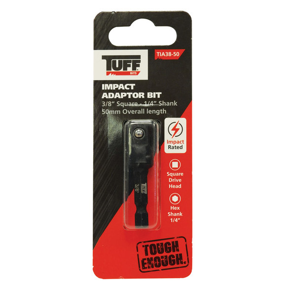 TUFF Impact Adaptor 3/8" x 50mm