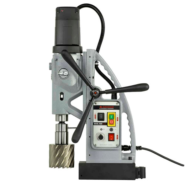 Euroboor ECO.100S+/T Magnetic Base Drill 100mm 4-Speed with Variable Speed