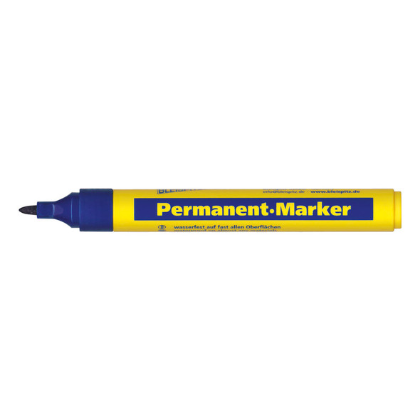 Bleispitz Permanent Marker Blue 1.5-3.0mm / Pack 10
