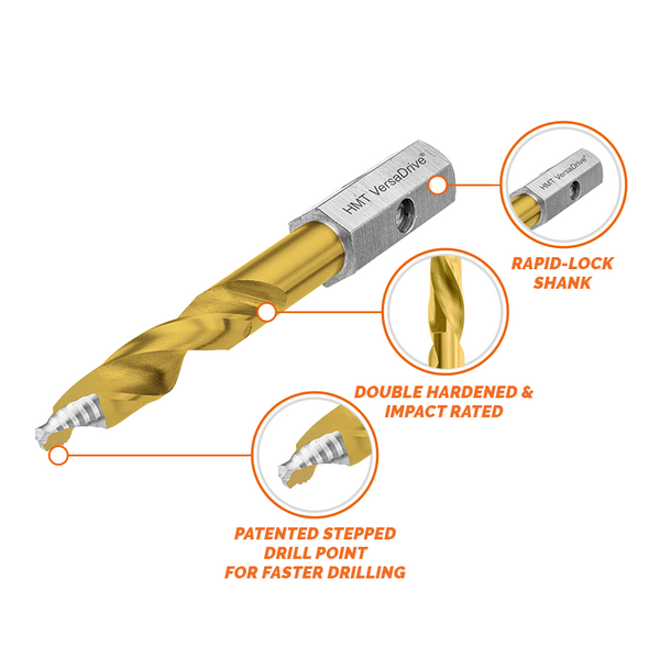 VersaDrive TurboTip Impact Drill Bit 8.5mm