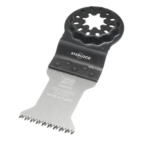 TUFF Multi-Tool Blade Timber - Japanese Tooth Plunge Cut - Starlock - 35mm x 50mm x 14TPI