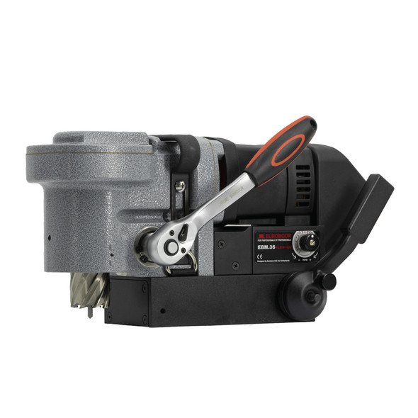 Euroboor EBM.36+LP/P-18V Battery Magnetic Drill Low Profile 36mm (Skin)
