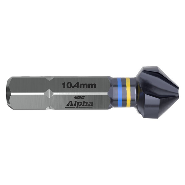 Alpha ONSITE Plus Multi-Use 90 degree Countersink 2.5 - 10.4mm - 3 Flute