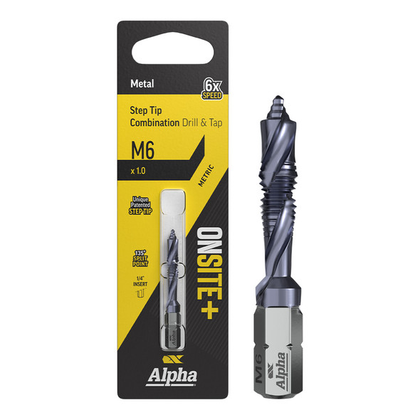 Alpha ONSITE Plus Combination Drill and Tap M6 x 1.0