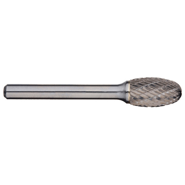 Alpha 1/2" Oval Carbide Burr - 1/4" Shank Long Series