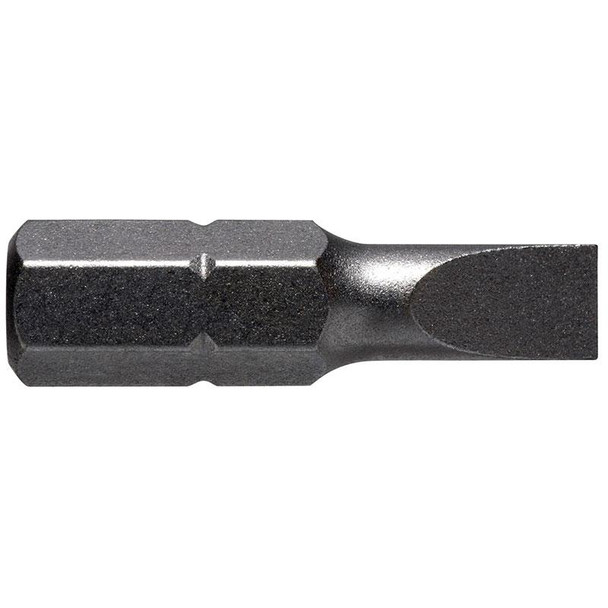 Alpha Slotted Insert Bit 6 x 25mm - Card of 2