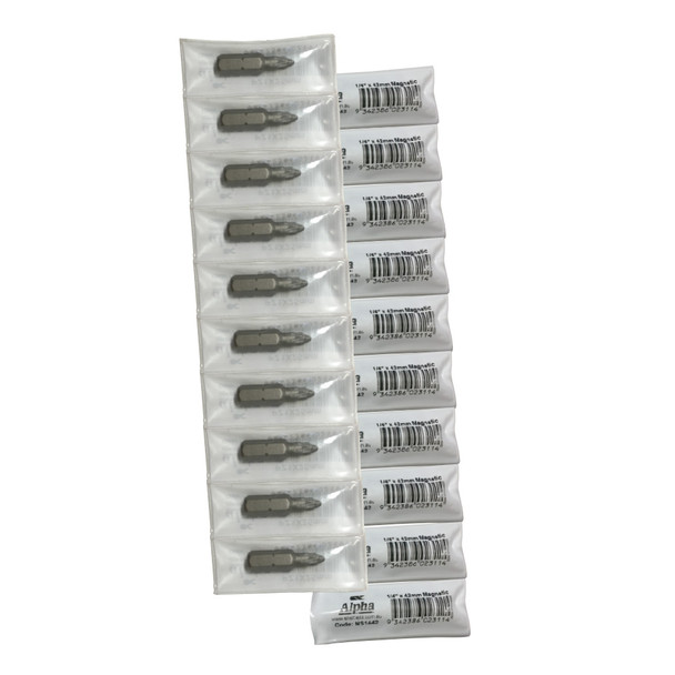 Alpha Slotted Insert Bit 4 x 25mm