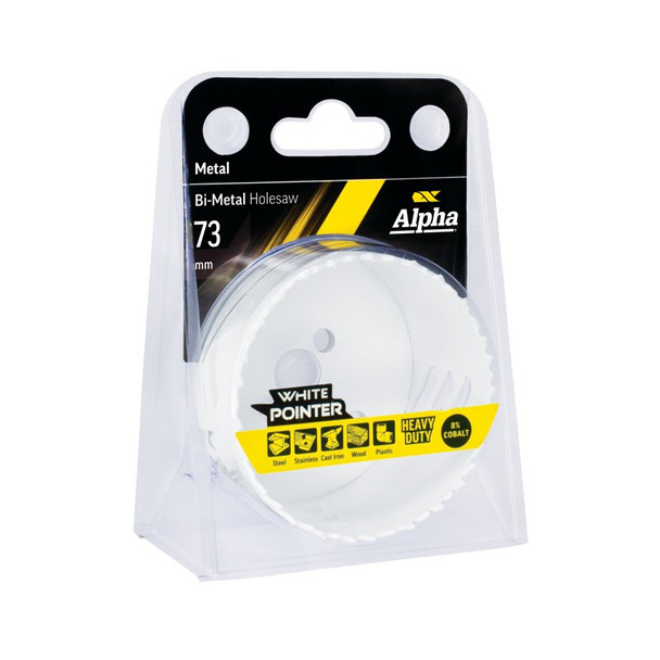 Alpha Holesaw - Bi Metal 73mm