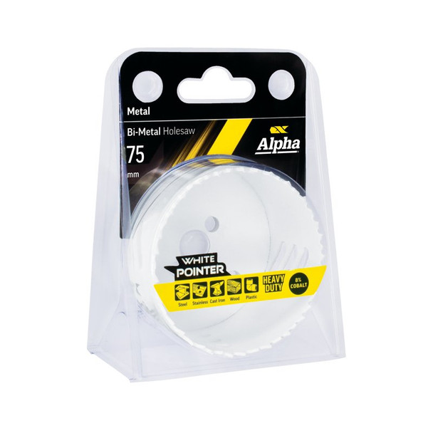 Alpha Holesaw - Bi Metal 75mm