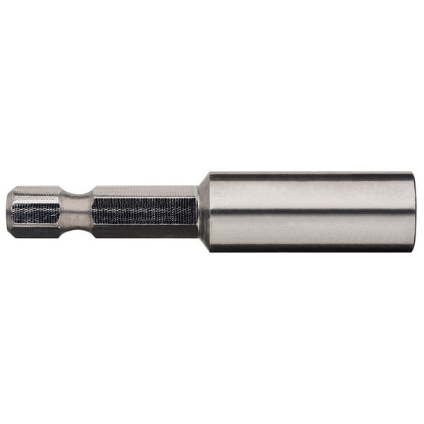 Alpha Magnetic Bit Holder with C Ring 1/4” x 54mm - Stainless Steel