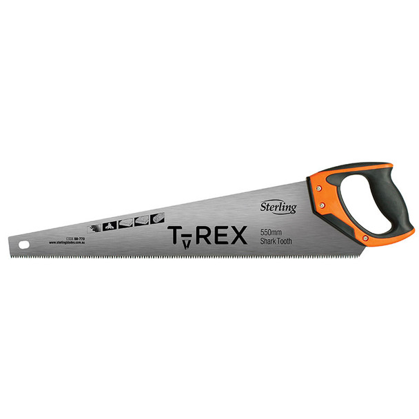 Sterling T-Rex Shark Tooth Hand Saw 550mm