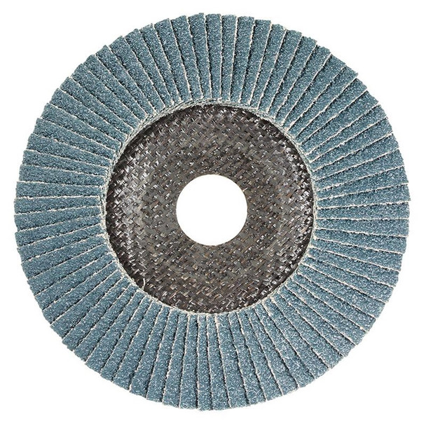 Alpha Flap Disc - Silver Series 115mm x ZK80 Grit Inox Stainless