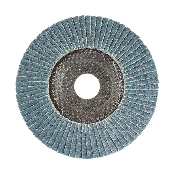 Alpha Flap Disc - Silver Series 100mm x ZK40 Grit Inox Stainless