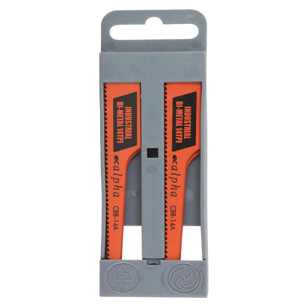 Alpha Air Hacksaw Blade Bi-Metal 24TPI - Pack of 10