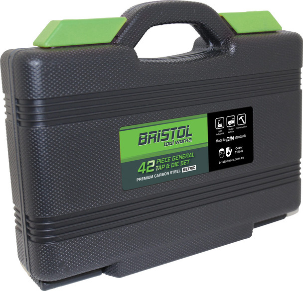 Bristol 42 Piece Tap & Die Set - Metric