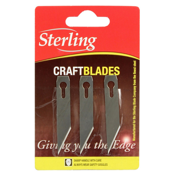 Sterling Long Angle Keyhole Blade - Box of 50