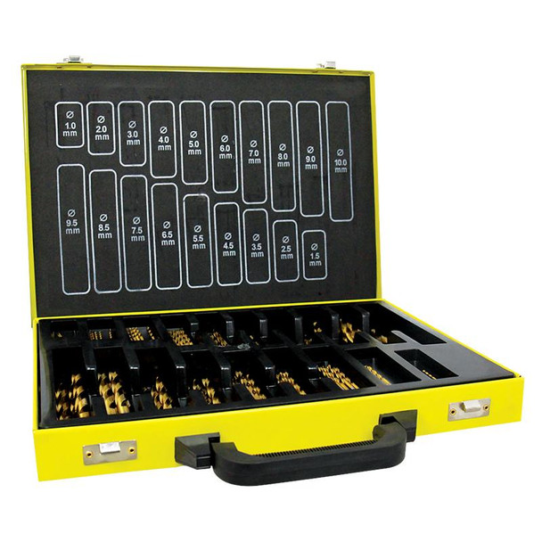 Alpha Gold Series Drill Set Metric 1.0 - 10.0mm 85 piece