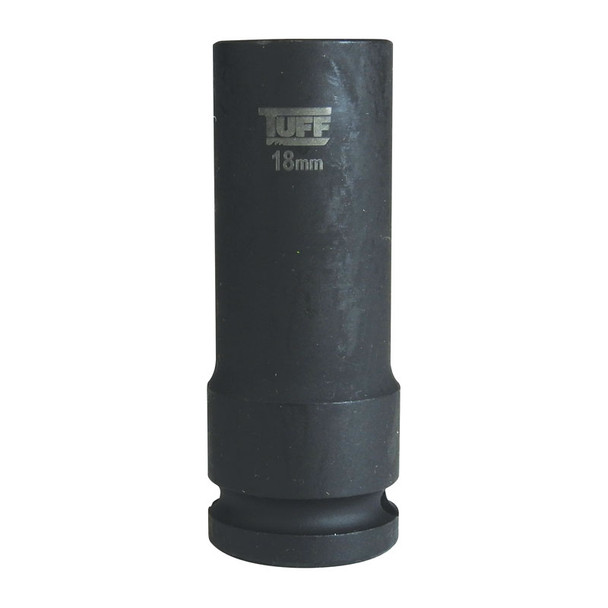 TUFF Impact Socket 18mm x 1/2” Deep - 6 Points