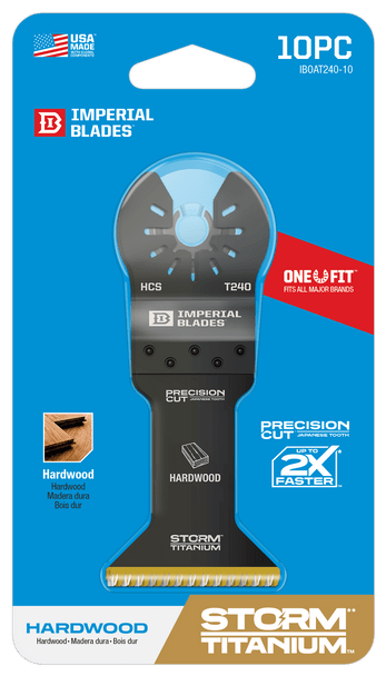 Imperial Oscillating Blade 44mm Storm Wood 10 Pack