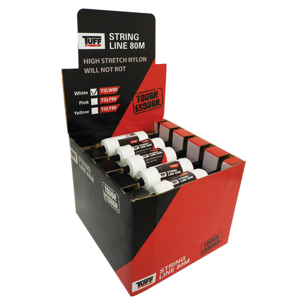 TUFF Stringline 80m - White