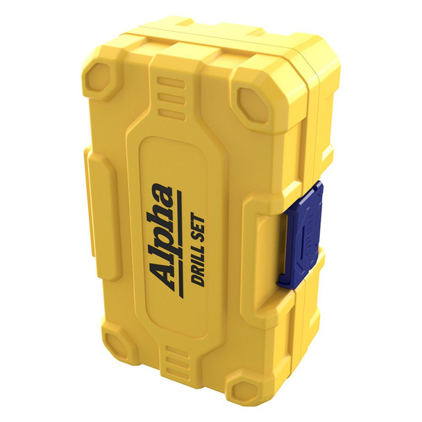 Alpha TuffBox PRO Stainless Plus Drill Set 1.0 - 13.0mm 25 piece
