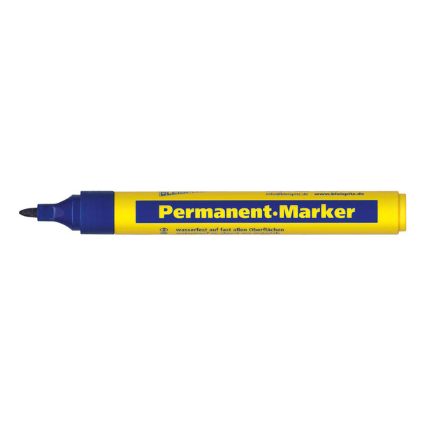 Bleispitz Permanent Marker Blue 1.5-3.0mm - Pack of 10