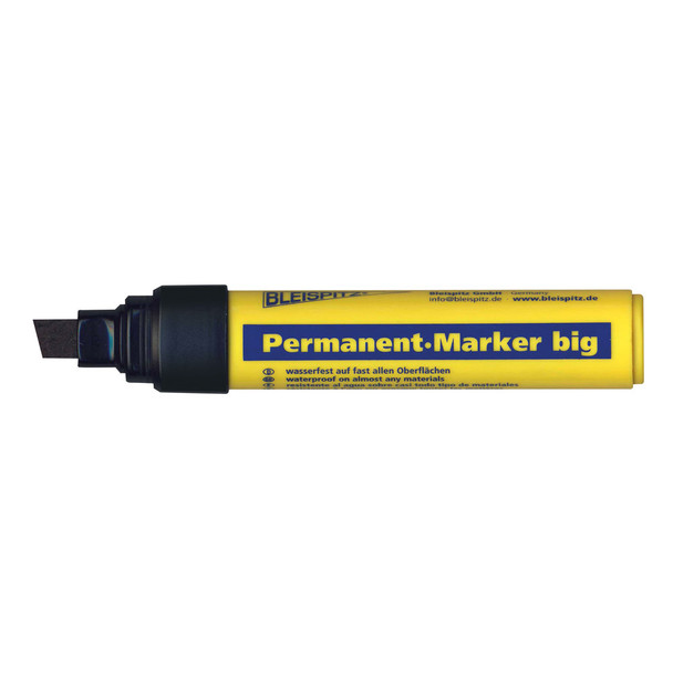 Bleispitz Permanent Marker Jumbo Black 4.0-12.0mm - Pack of 5