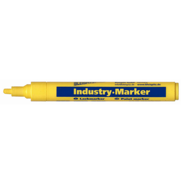 Bleispitz Paint Marker Yellow 4.0mm - Card of 1