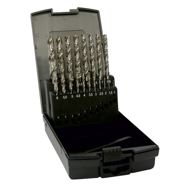 TUFF Premium HSS Drill Set 1.0 - 10.0mm 19 piece