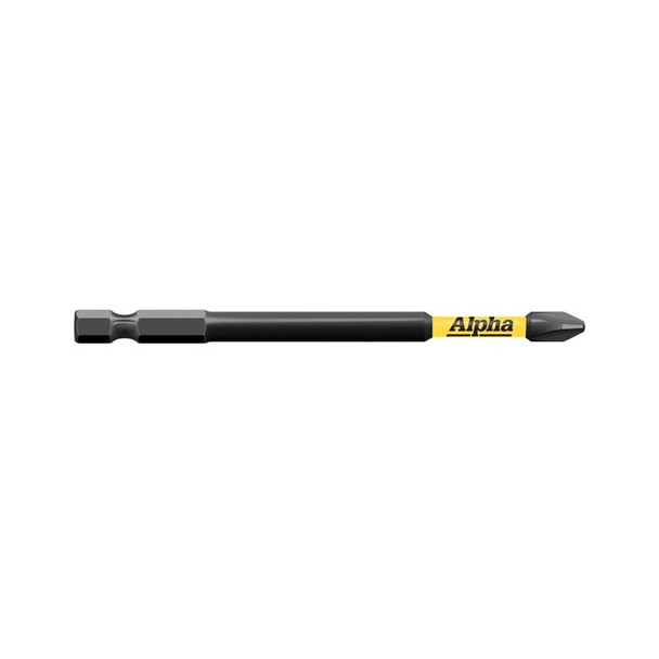 Alpha ThunderMax Impact Power Bit PH2 x 100mm - Carded Alpha ThunderMax Impact Power Bit PH2 x 100mm - Carded