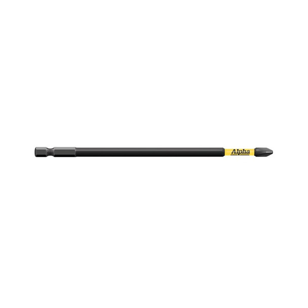 Alpha ThunderMax Impact Power Bit PH2 x 150mm - Carded Alpha ThunderMax Impact Power Bit PH2 x 150mm - Carded