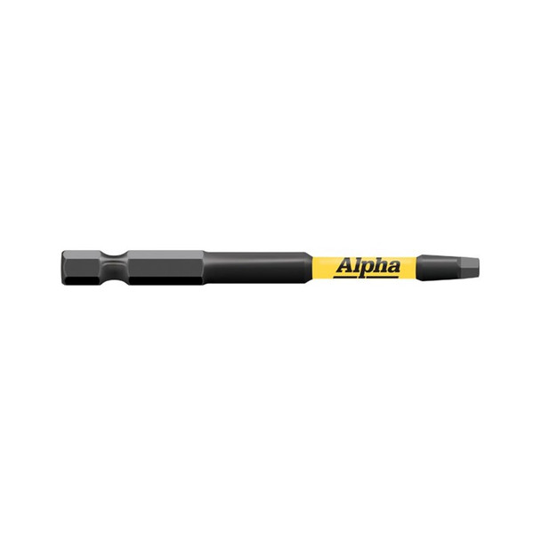 Alpha ThunderMax Impact Power Bit SQ2 x 75mm - Bulk