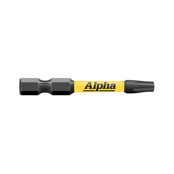 Alpha ThunderMax Impact Power Bit TX25 x 50mm - Carded